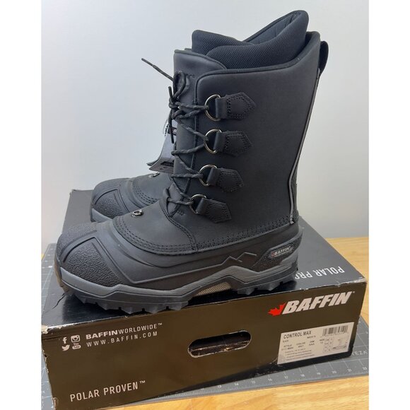 Baffin Men's Control Max Insulated Waterproof Winter Boots Black Sz. 12 new - Picture 6 of 10